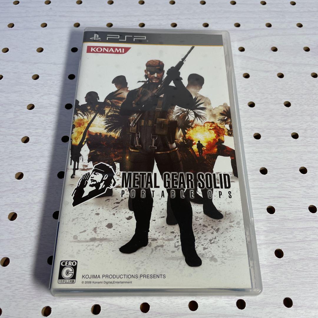 （24時間発送）　グラセフ　リバティーシティ　メタルギアソリッド　PSP セット