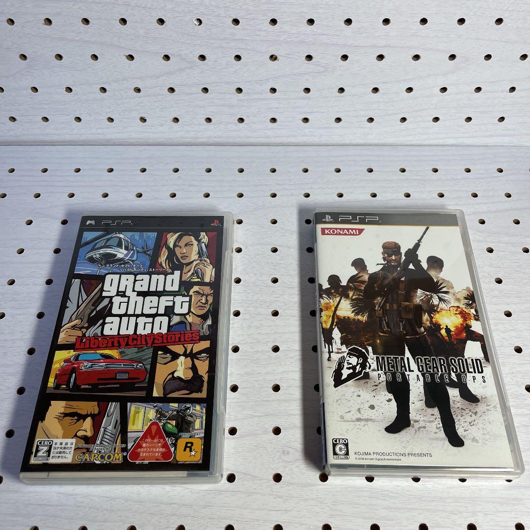 （24時間発送）　グラセフ　リバティーシティ　メタルギアソリッド　PSP セット