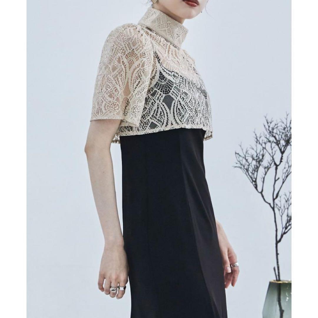 美品3wayレースボレロ&マーメイドキャミドレス　結婚式　お呼ばれ　etoll