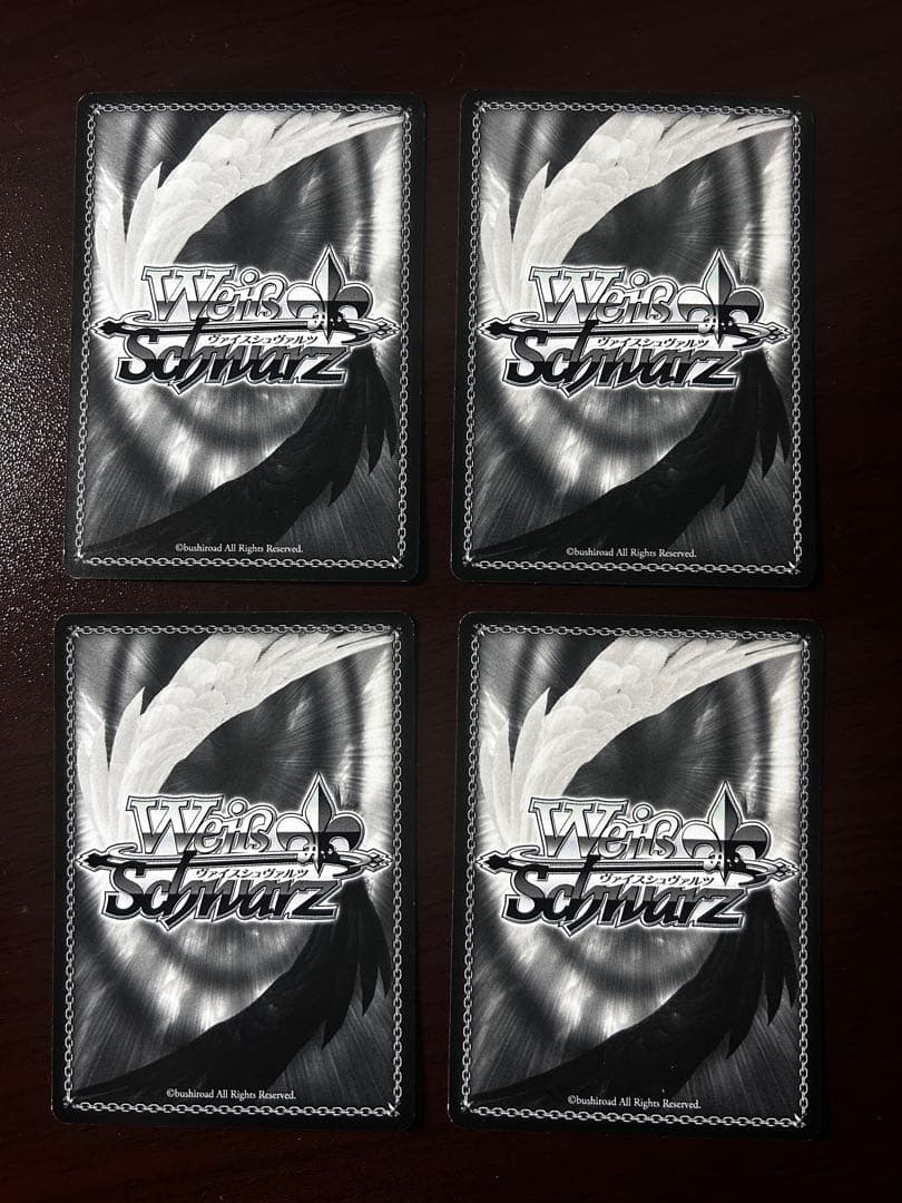 ヴァイスシュヴァルツ　妖艶な誘い エリス SR 4枚