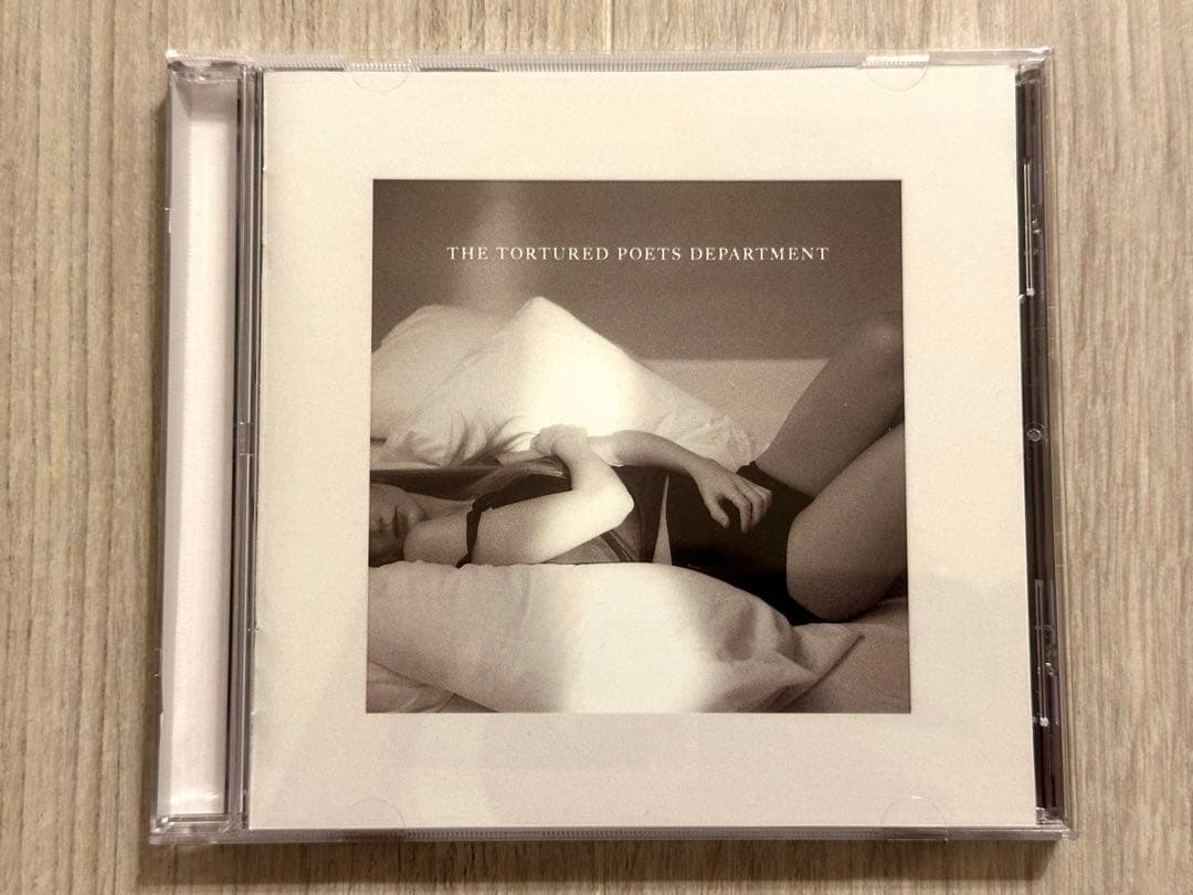 直筆サイン入り Taylor Swift TTPD 新品 輸入盤 CDアルバム