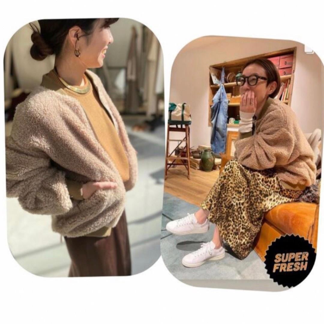 L'Appartement STAMMBAUM ショートボアブルゾン