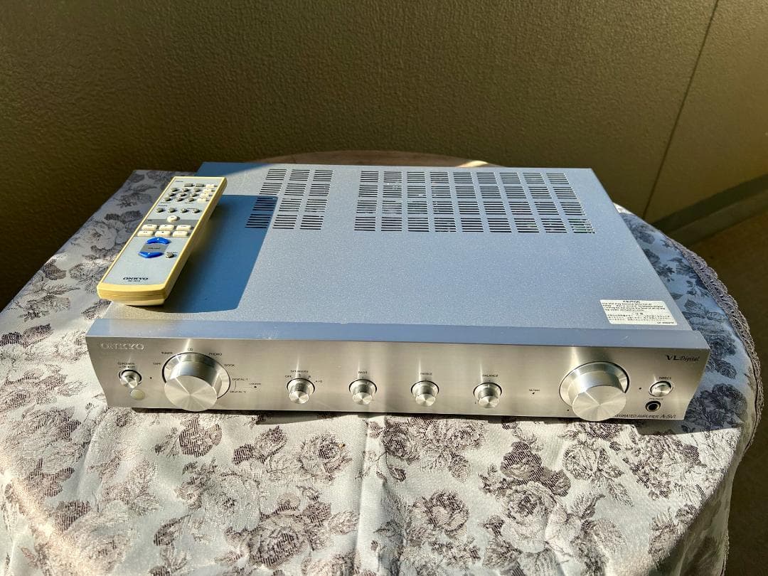 ONKYO プリメインアンプ 90W+90W(4Ω) A-5VL(S) シルバー