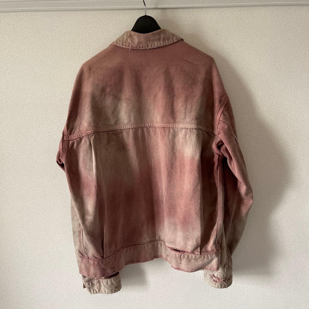 DAMAGE DENIM JACKET サイズ2 ANCELLM