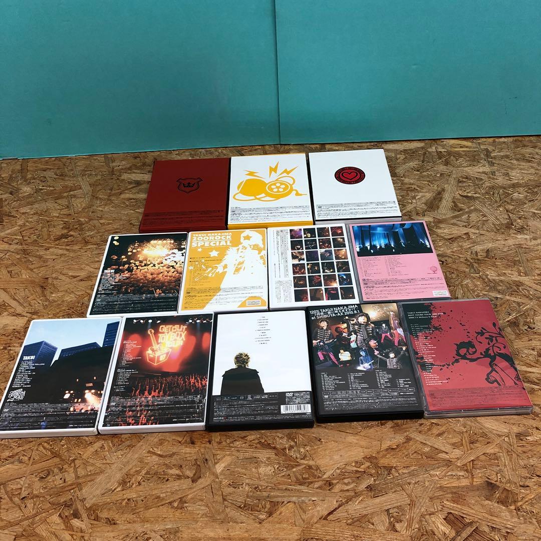 D5601 Takui Nakajima 中島卓偉 DVD まとめ売り