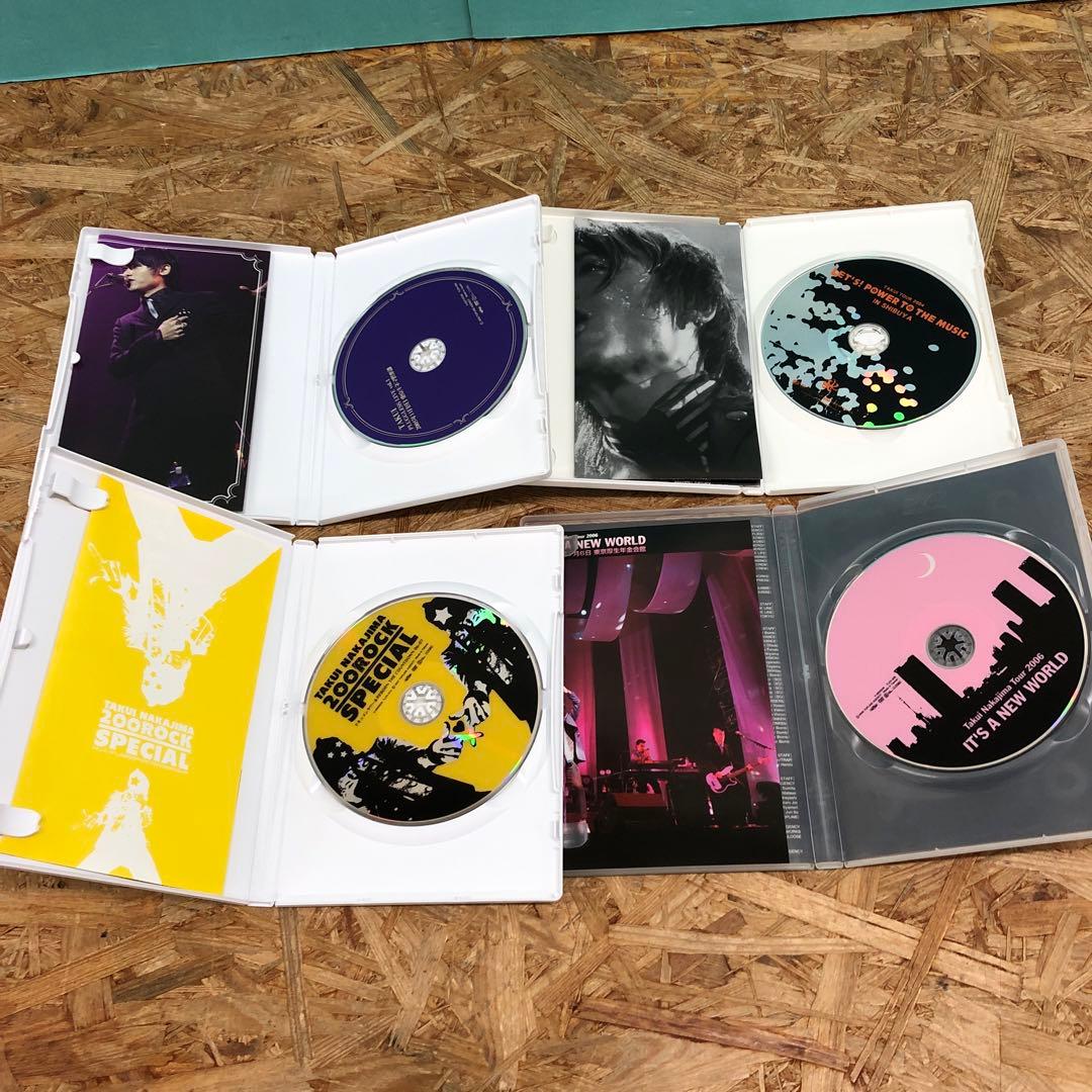 D5601 Takui Nakajima 中島卓偉 DVD まとめ売り