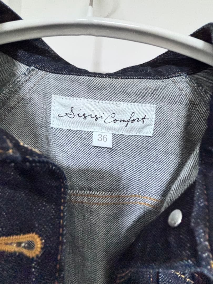 si-si-si comfort(スースースーコンフォート)デニムジャケット36