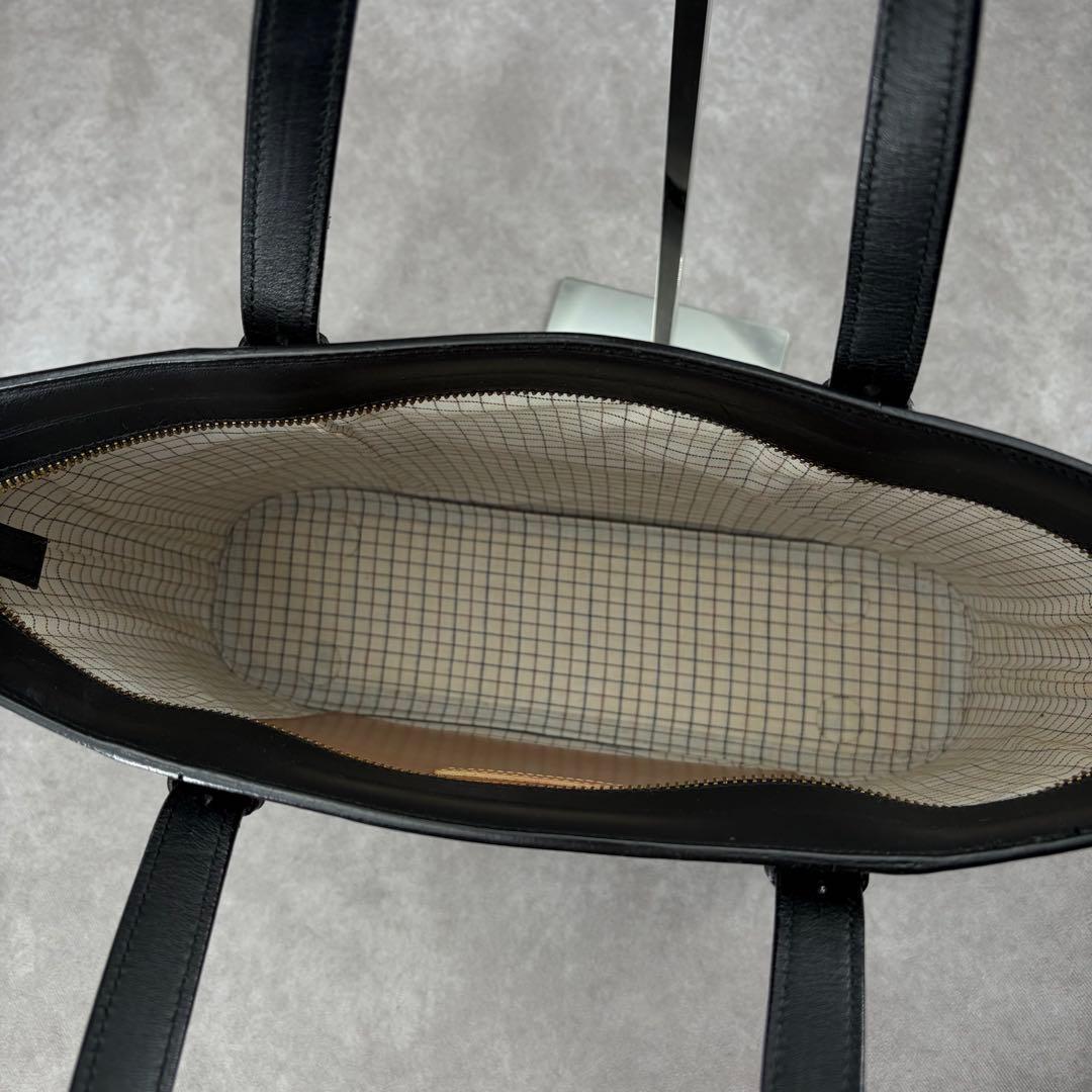 【良品✨】ソメス ビジネス トートバッグ 本革 レザー A4収納可 ブラック