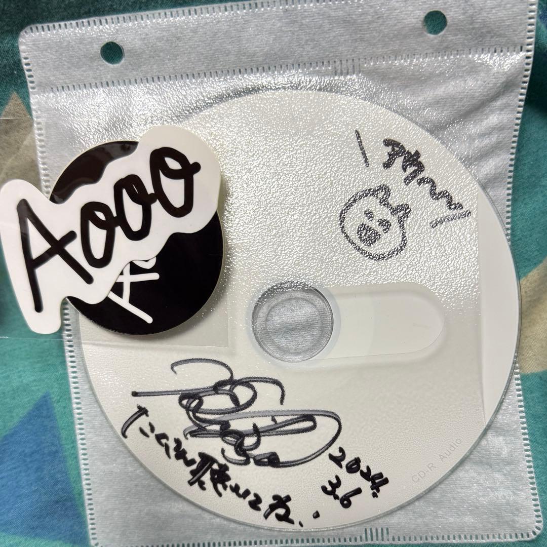 Aooo 石野理子 サイン入りCD(会場限定手焼き)