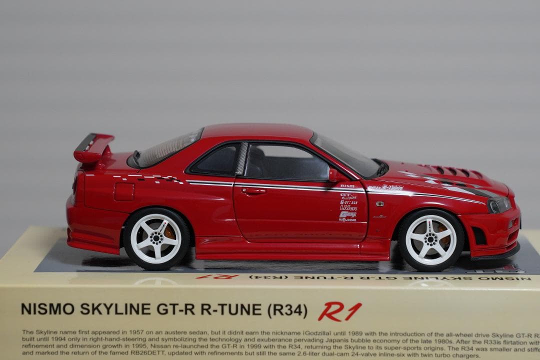 オートアート 1/18 日産 SKYLINE GT-R R34 R-tune