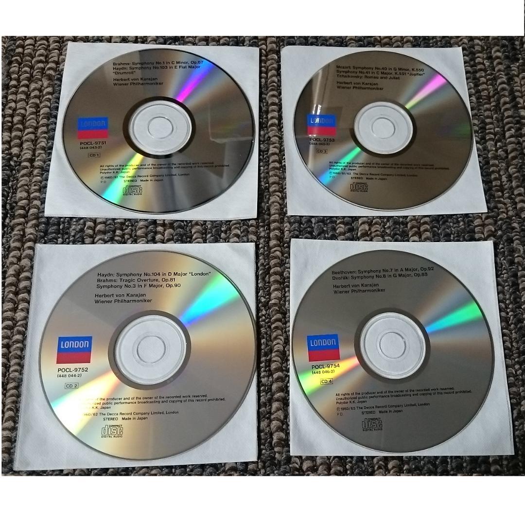 MF　　カラヤン　ウィーン・フィル・BOX　ボックス　ロンドン録音　９CD