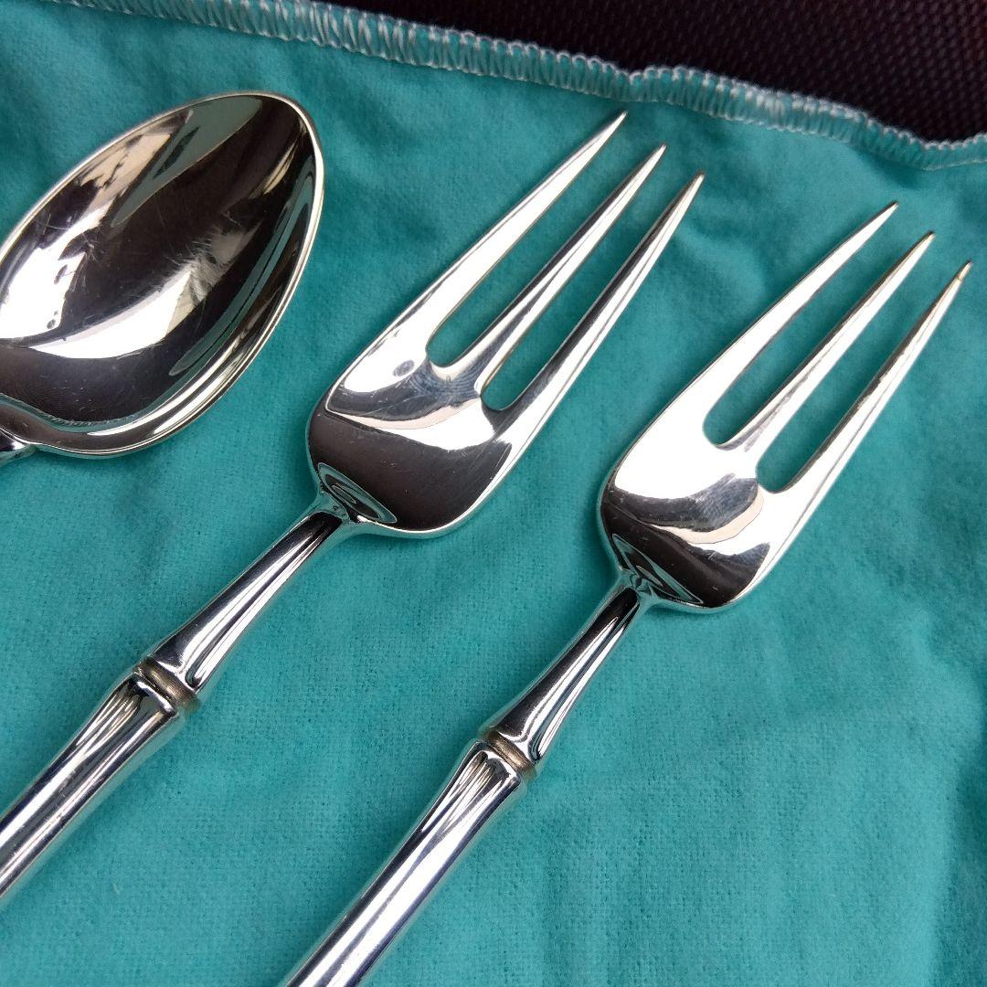 Tiffany　ティファニー silver.925 BAMBOO カトラリー8本