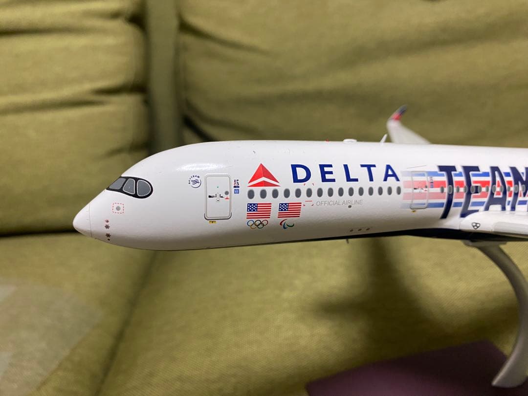 r*k様 傷ありGemini Jets Airbus A350-900 デルタ航
