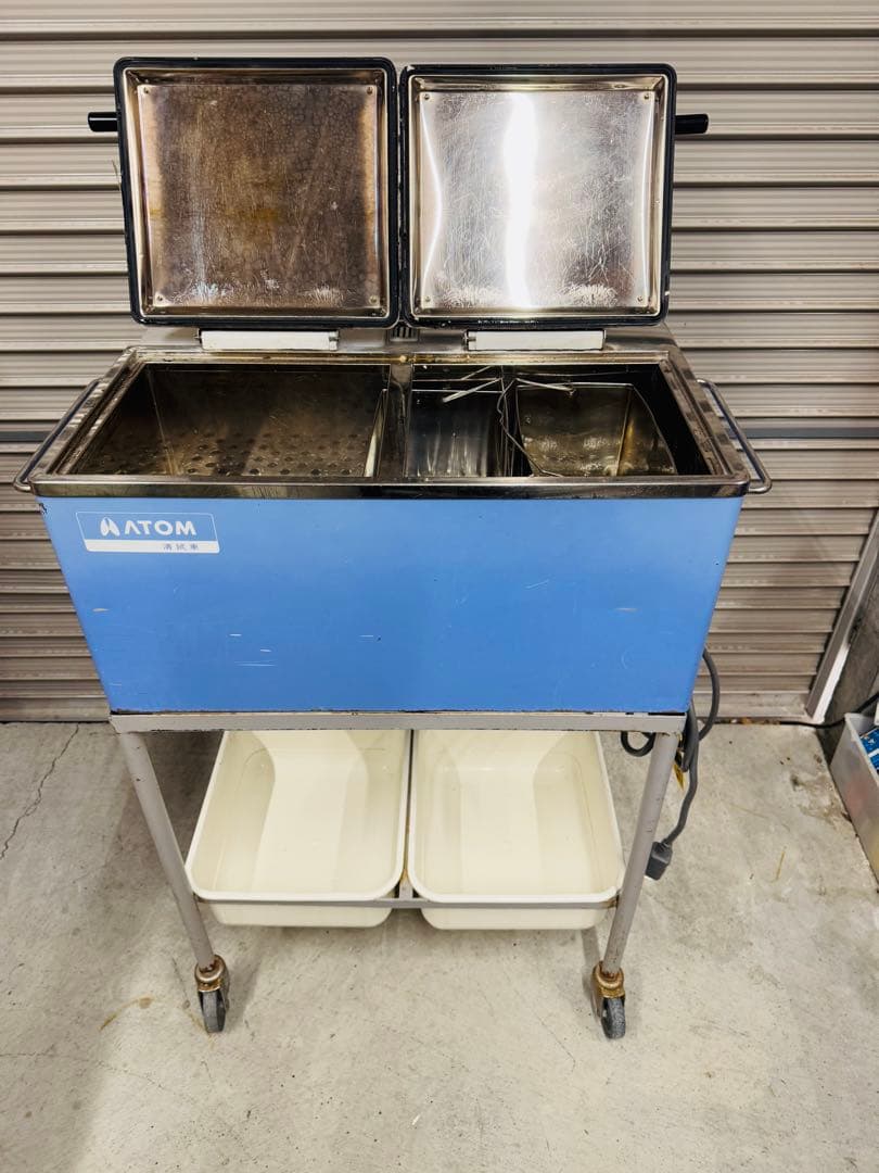 福岡発　清拭車 アトムメディカル NS-910 ATOM タオルスチーマー