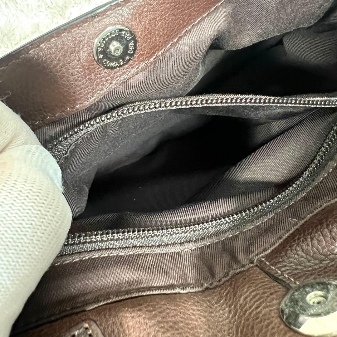 コーチ トンプソン 2WAY メッセンジャーバッグ A4 レザー 70313