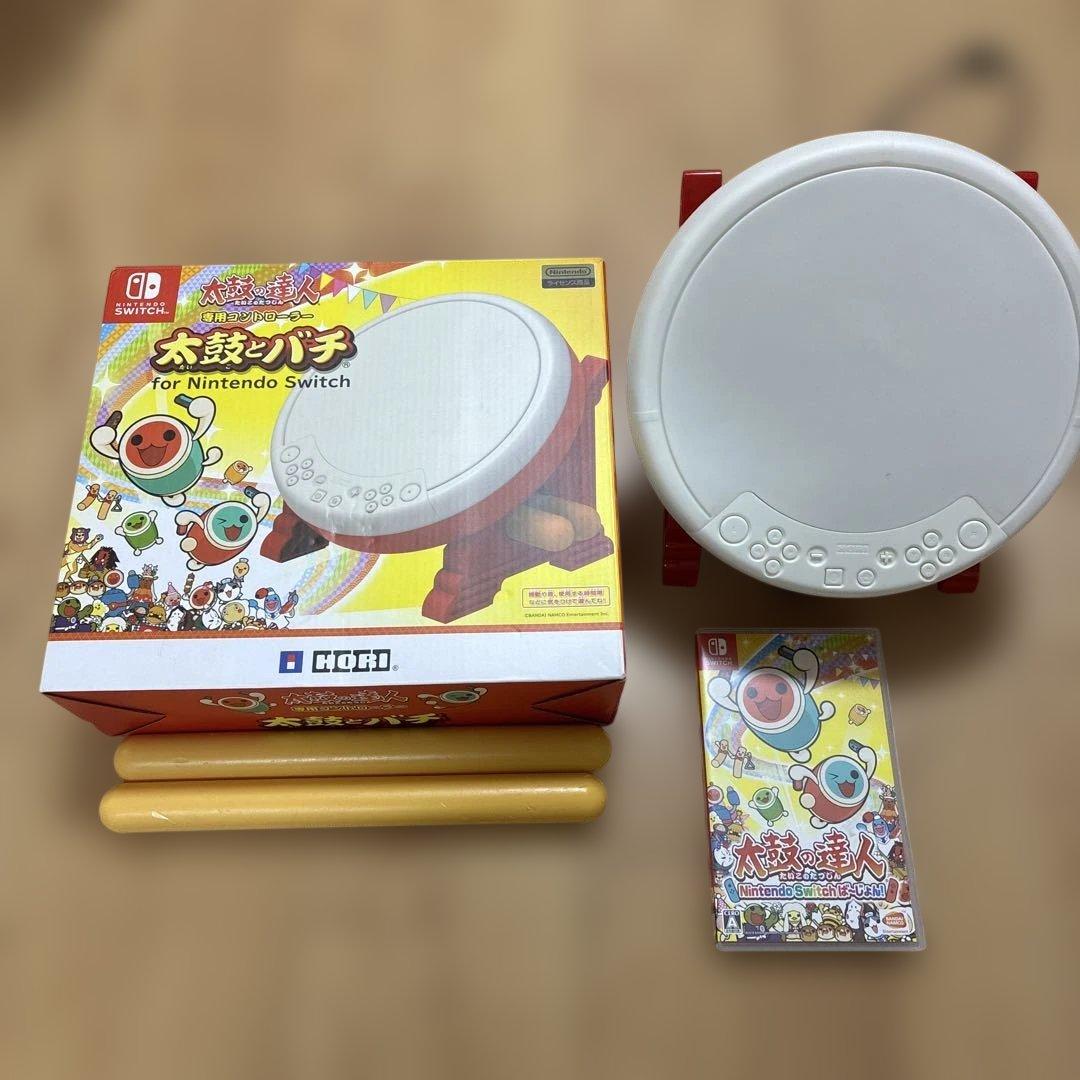 値引！太鼓の達人 Switch 専用コントローラー Switchソフトセット