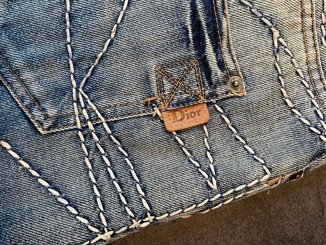 Christian Dior 2006年 デニムミニスカート38