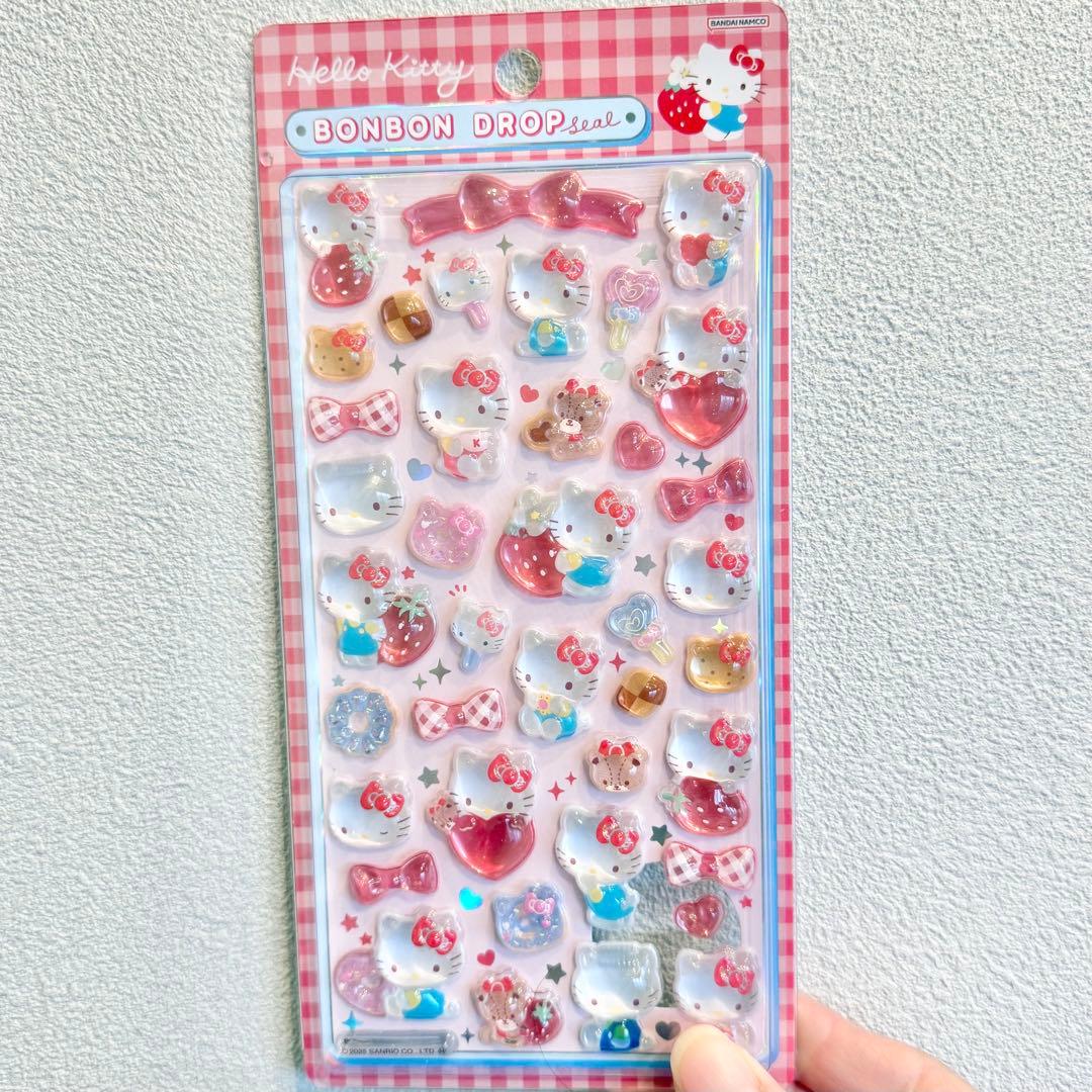 ボンボンドロップシール　サンリオ　第2弾 コンプリート ８枚set 正規品