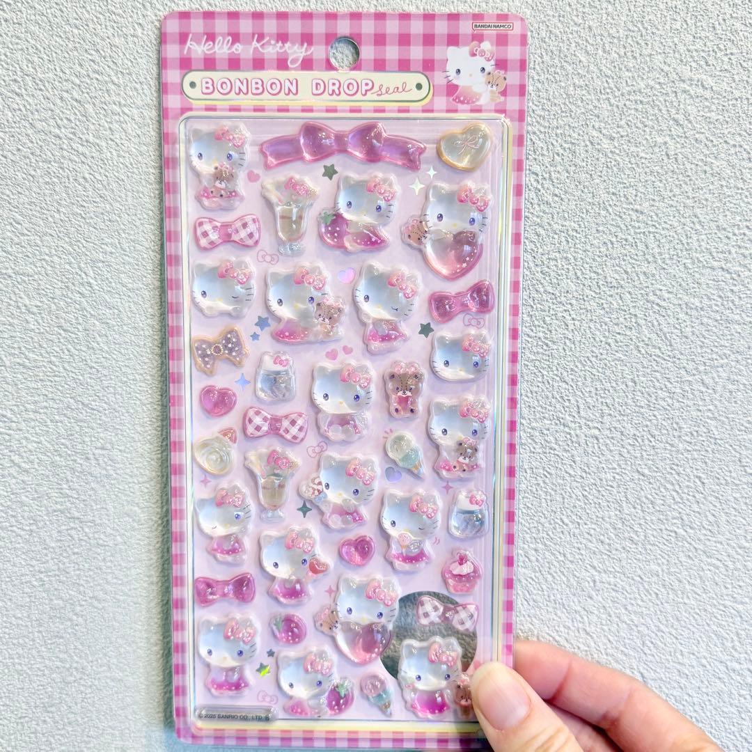 ボンボンドロップシール　サンリオ　第2弾 コンプリート ８枚set 正規品