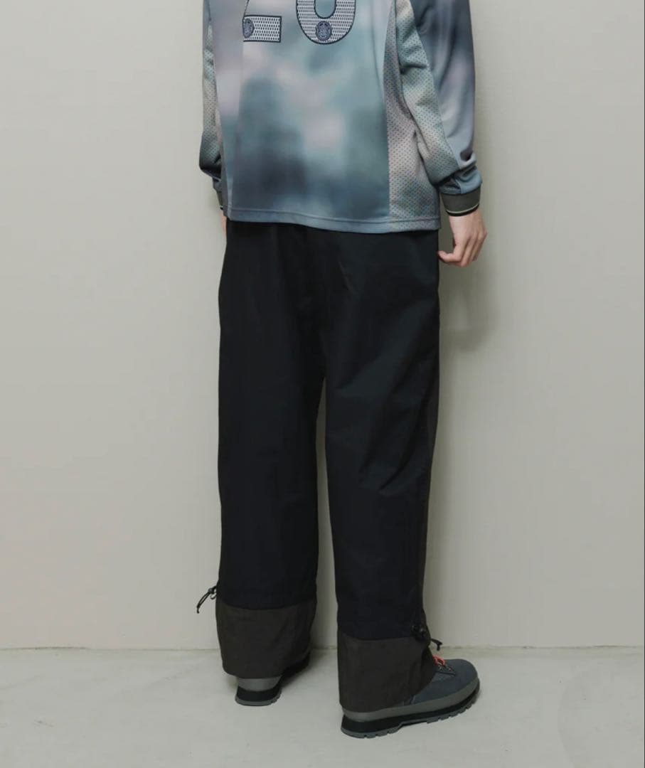 パンツ BAL PIGMENT NYLON TRACK PANT BLACK