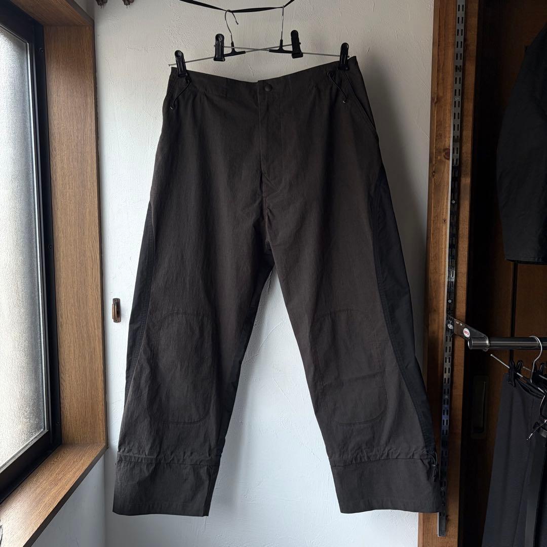 パンツ BAL PIGMENT NYLON TRACK PANT BLACK
