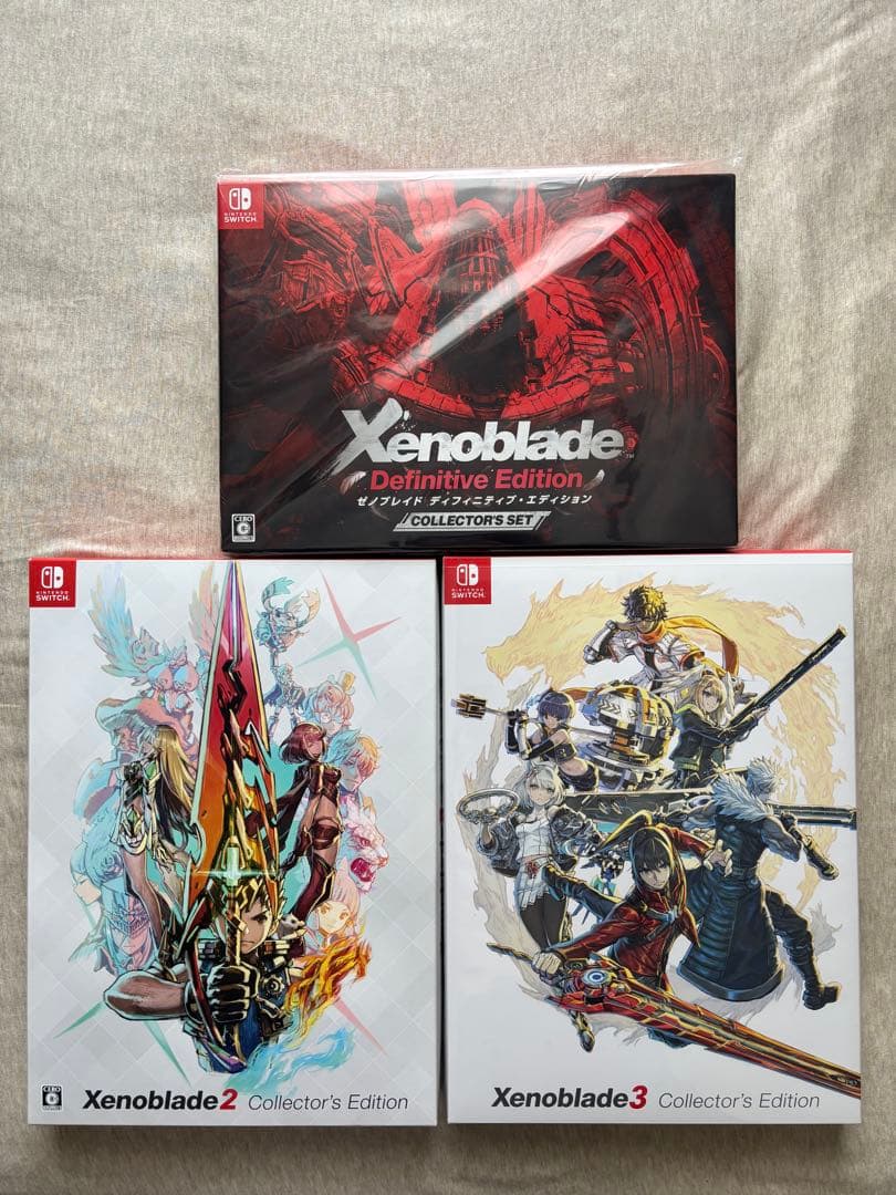 Xenoblade 1、2、3コレクターズエディションセット(ソフトなし)