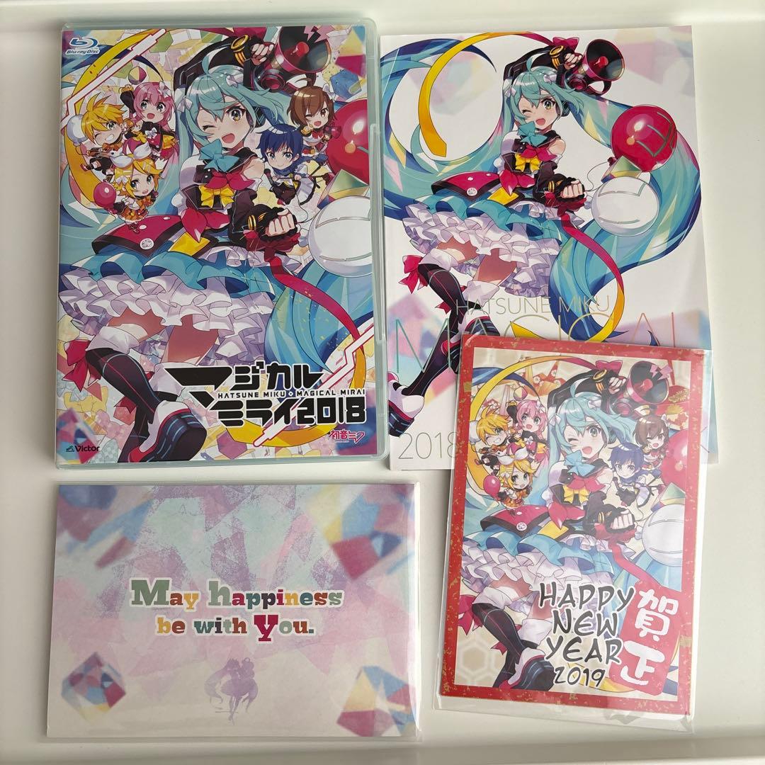 【美品】 初音ミク マジカルミライ 2018 初回限定盤・Blu-ray2枚組