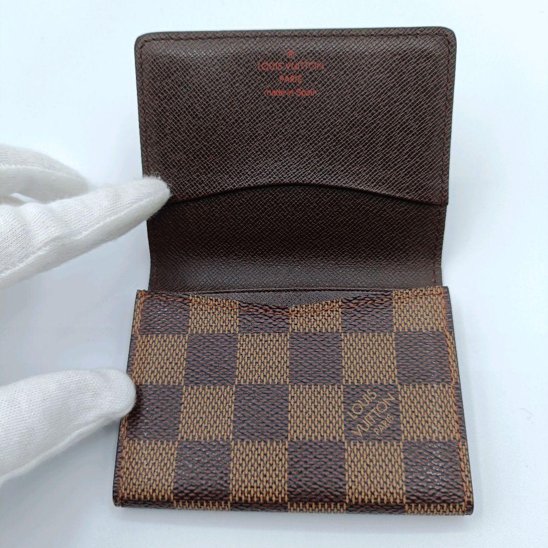 ルイヴィトン　ダミエ アンヴェロップ カルトドゥヴィジット　名刺入れ