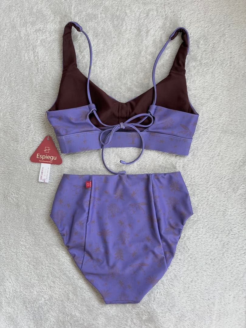 新品Espieguビキニset パープル［S-M］
