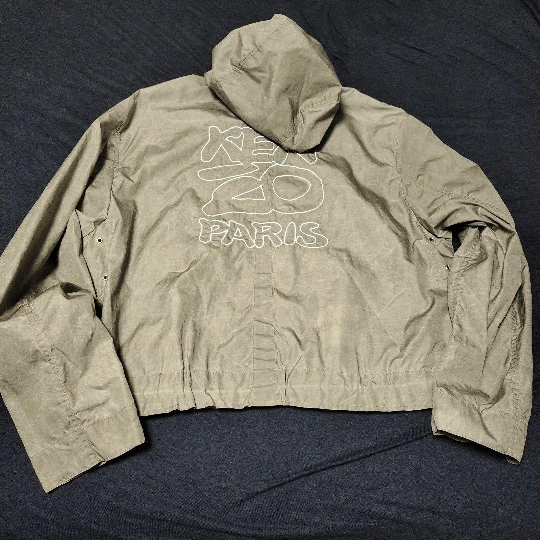 【期間限定価格】定価約9万円】新品 KENZO 刺繍ナイロン ブルゾン パーカー