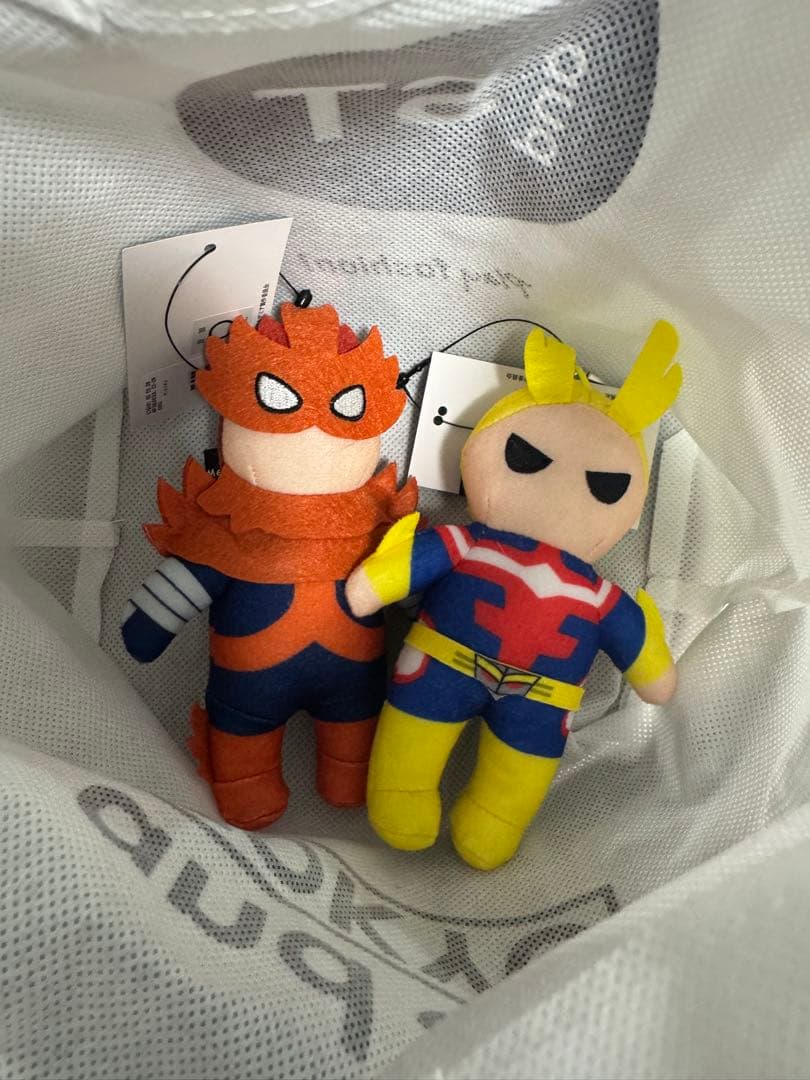 エンデヴァー オールマイト キーホルダー Me% ヒロアカ