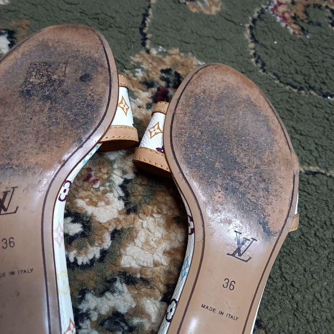 Louis Vuitton マルチカラー　ミュール　サンダル