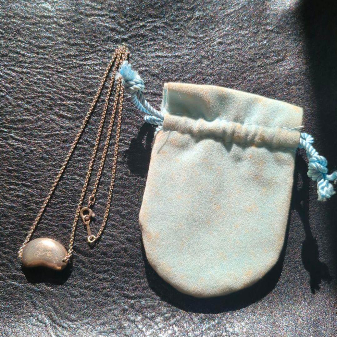 Tiffany オールドティファニー　ビーンズ　シルバーネックレス