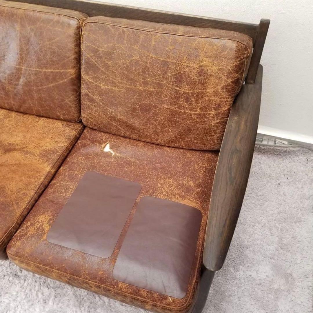 journal standard furniture 3人掛けソファ　本革