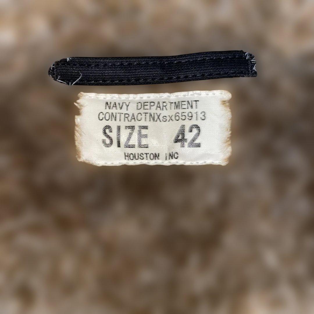 【大人気】Houston N-1 デッキジャケット Black 42 日本製