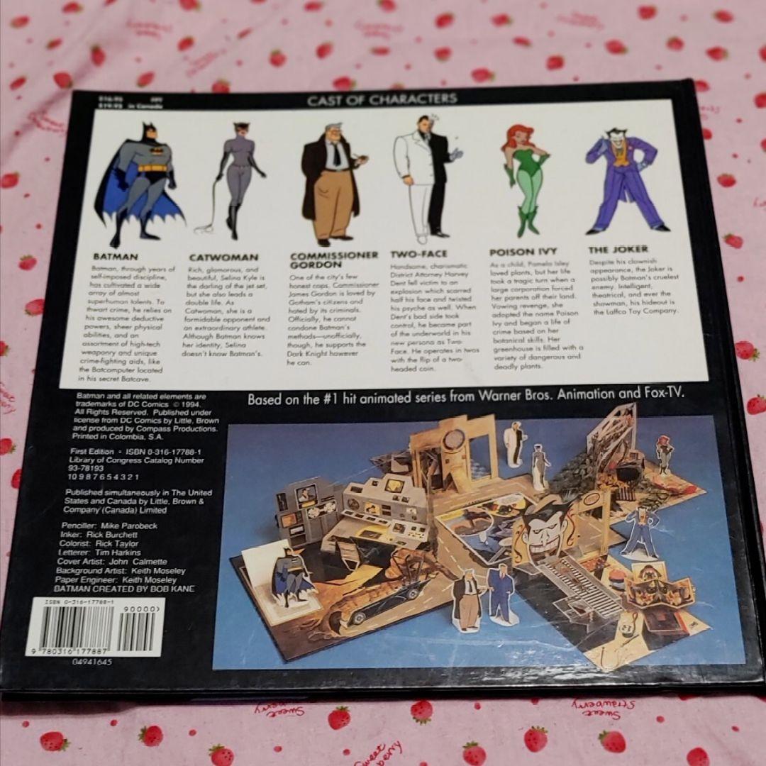 仕掛け絵本 Batman 洋書 バットマン アニメーション ポップアップブック