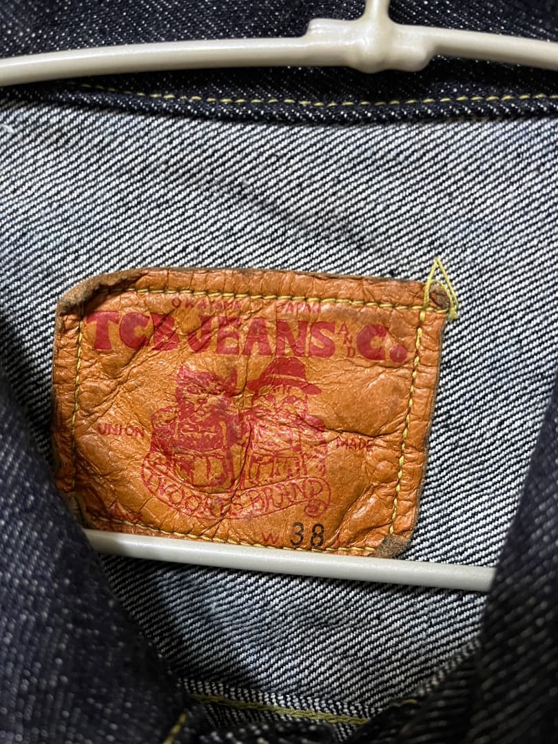 TCB jeans　S40's Jacket 14oz 大戦モデル　38