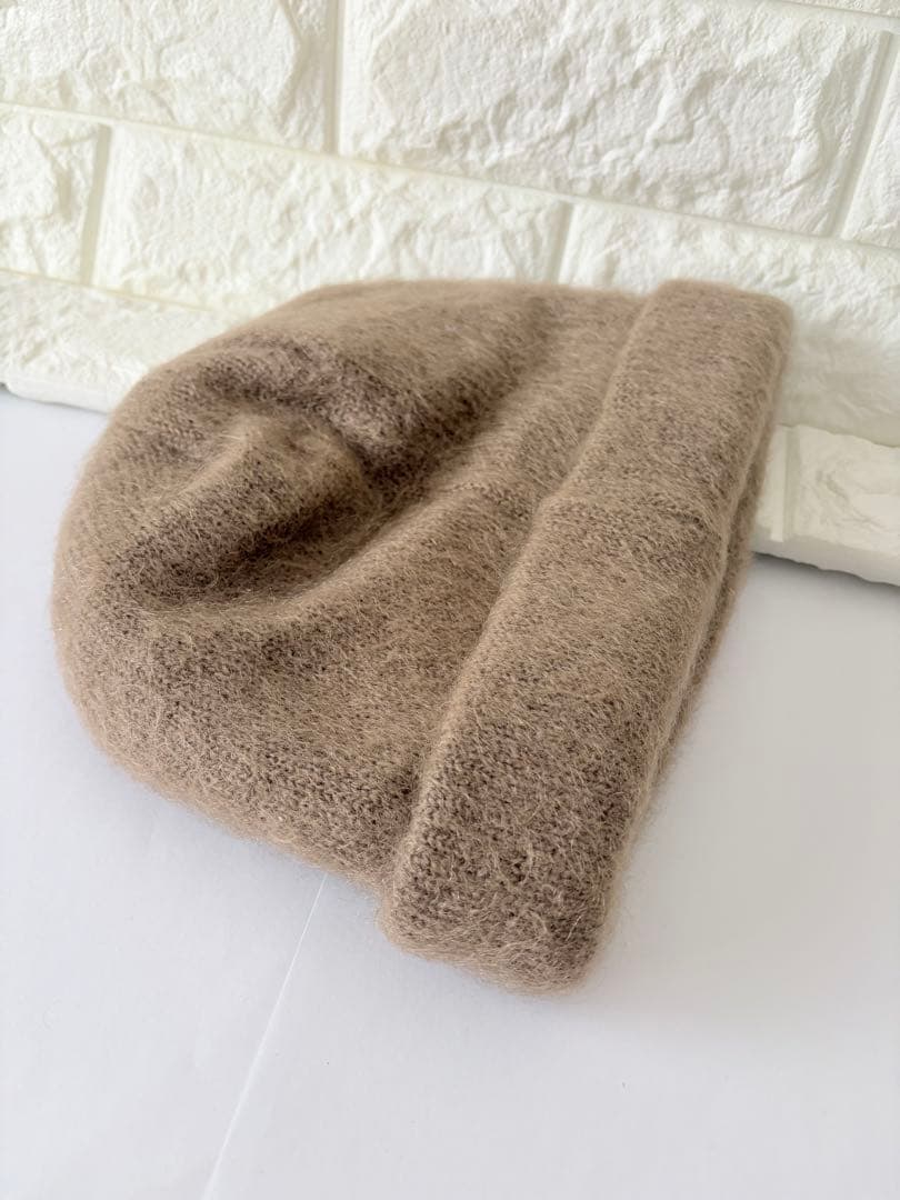 LOEWE ロエベ モヘヤ ニット帽 アナグラム