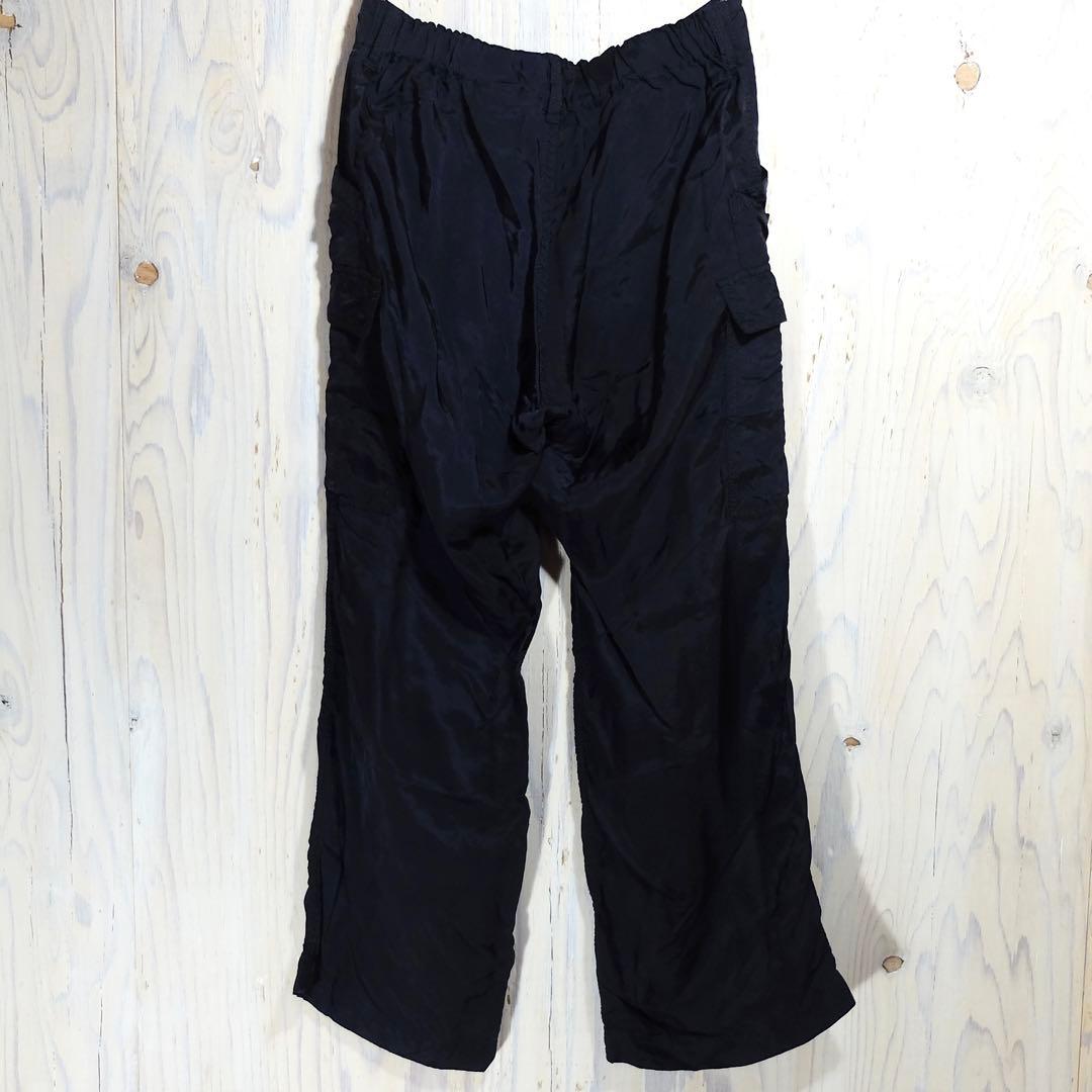 トリコ　コムデギャルソン キュプラ カーゴパンツ S 濃紺