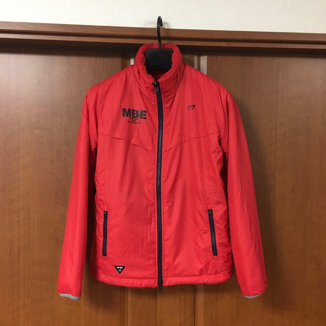 美品　マスターバニー　リバーシブル　ブルゾン　１　赤　フリース　パーリーゲイツ