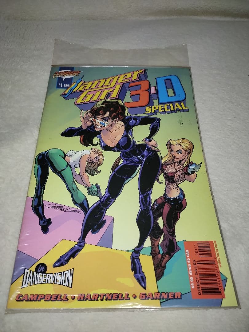 【未開封】Danger Girl 3-D Special #1 アメコミ