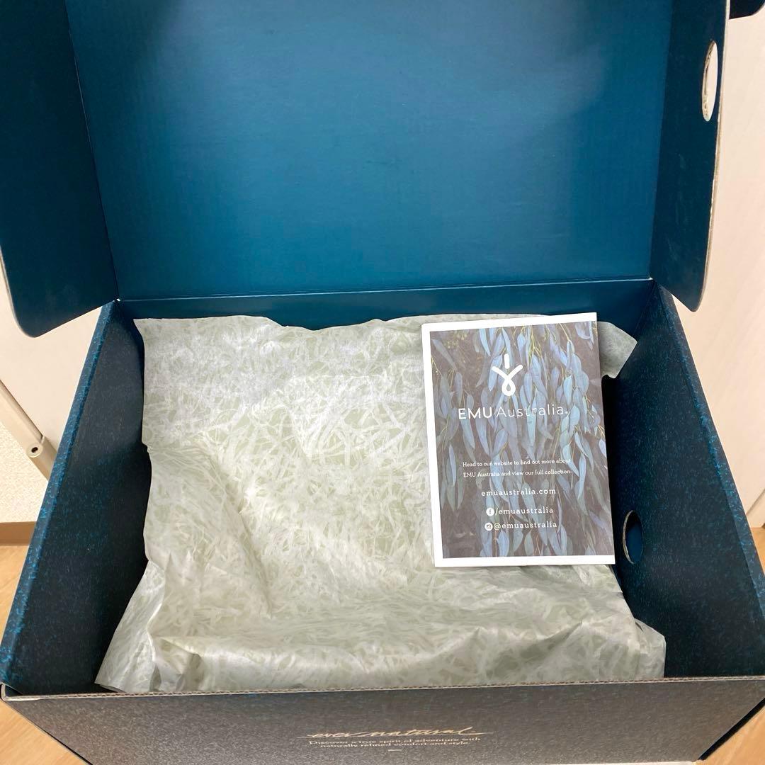 最終値引★EMU Australia チョコレート ムートンブーツ 7 24cm