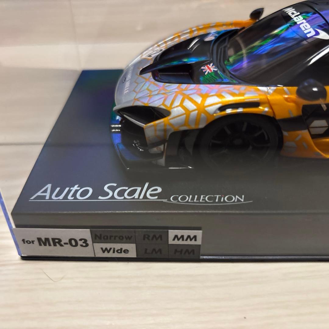 ミニッツ　McLaren Senna GTR オレンジボディ