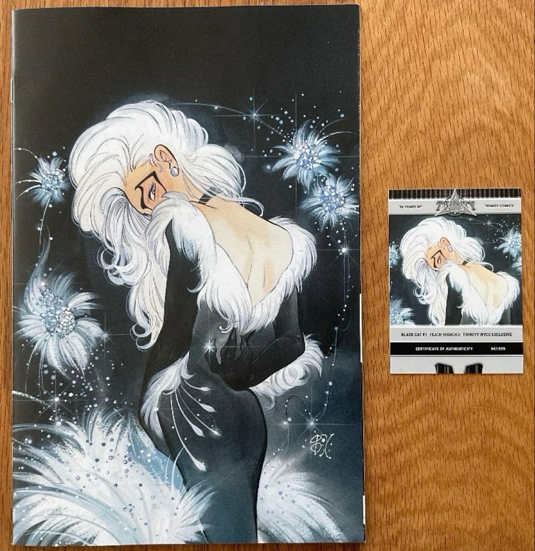 Black Cat #1 桃桃子 エクスクルーシブ表紙 アメコミリーフ