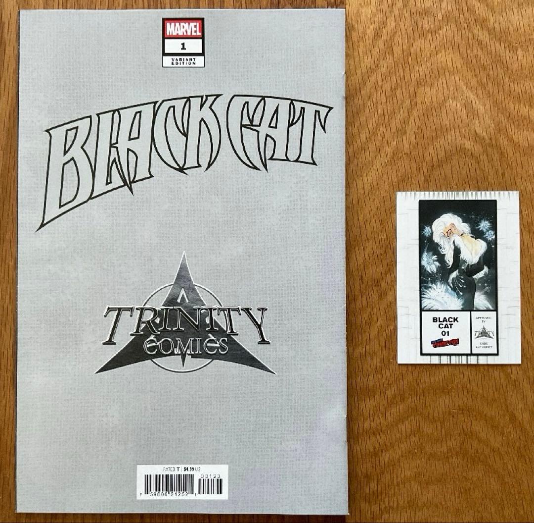 Black Cat #1 桃桃子 エクスクルーシブ表紙 アメコミリーフ