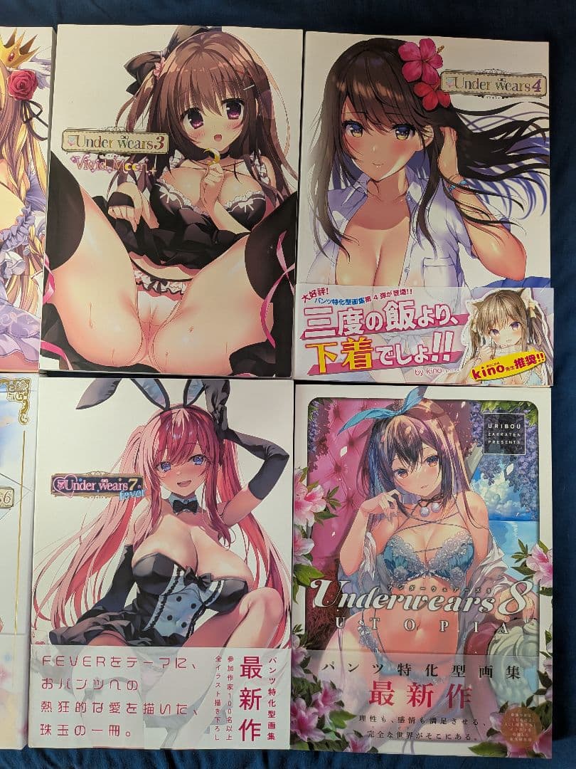 Under Wears　画集セット　立羽　トモセシュンサク　るび様　みけおう他