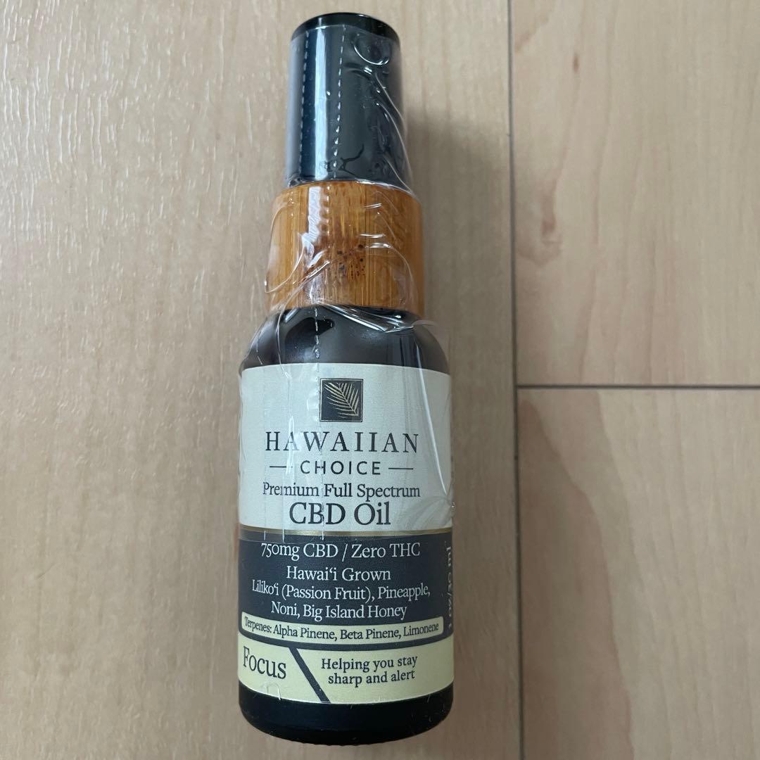 CBDオイル（Focus）　Hawaiian Choice ハワイアンオイル