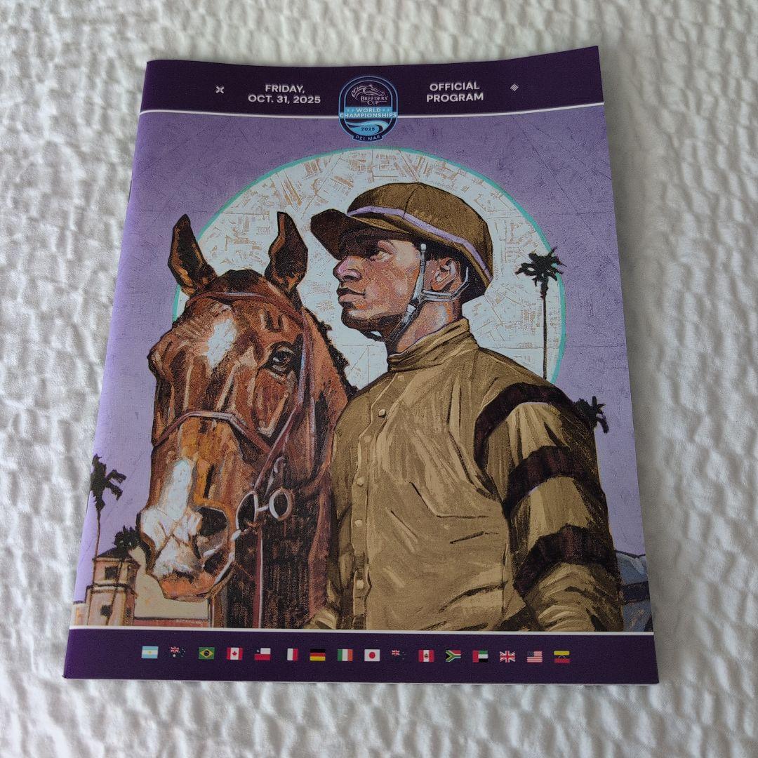 フォーエバーヤング 2025年ブリーダーズカップ レーシングプログラム両日セット