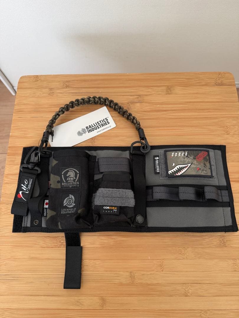 h&oワッペン＋バリスティクスLOCKFIELDウェットティッシュカバー