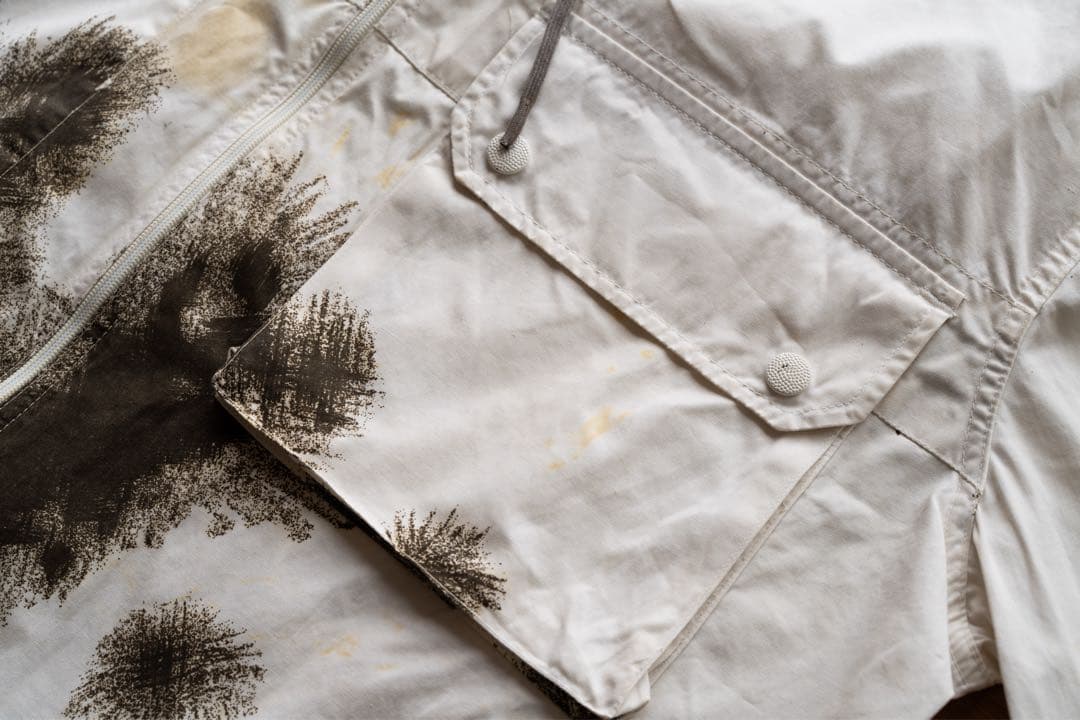 80s ドイツ軍　スノーカモパーカー